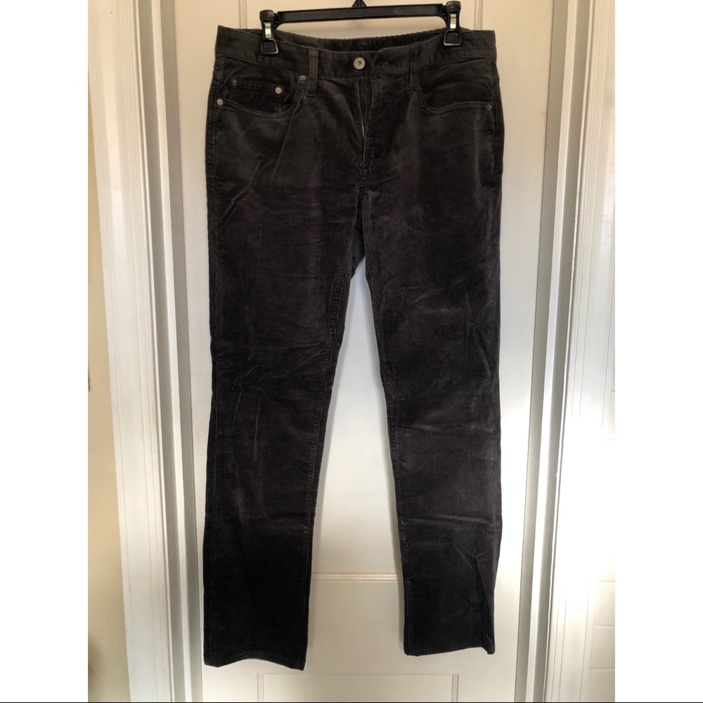 Bonobos Gray Corduroy 5-Pocket Pants 32x32